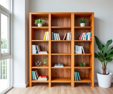 Modern bookshelf